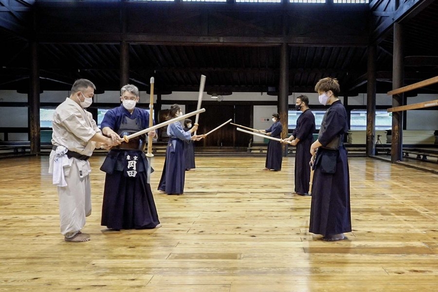 12月22日　びわこバリアフリー剣道クラブ稽古会にて岡田先生が指導されます